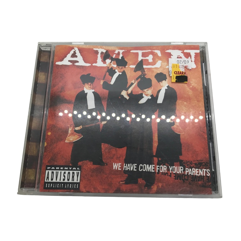 Amen We Have Come For Your Parents CD 2000 Virgin Records Hardcore Punk Metal